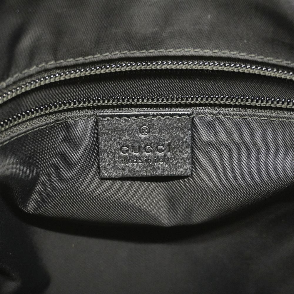 Gucci Hardware Shelly Supreme Beige Black Silver GG Shoulder Bag - Picture 5 of 6